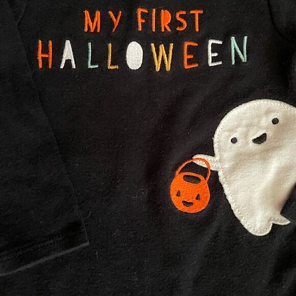 Carter's Just One You & Rabbit Skins One Piece Black and Gray Bundle Size 12M - Picture 2 of 5